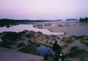 Night Riding On The Oregon Dunes